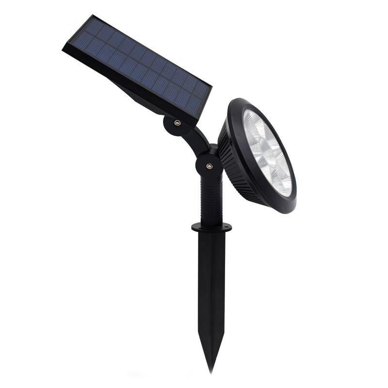 Solar 9-LED Garden Spotlight