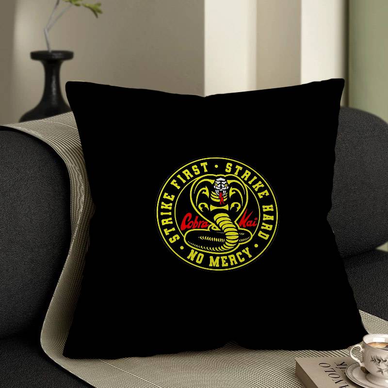 Classic Tv Dramas Cobra Kai Pillow Cover For Bedroom Room And Living Room Sofa Decorative Cushion Cover