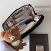 Nylon Pencil Case For Students With Large Capacity And Simple Design For School Use