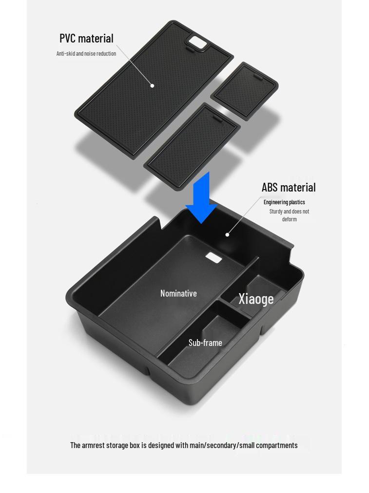 Xingji Yuan ET Armrest Center Console Organizer.