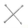 Lug Wrench, Tire Removal Tool, Universal Cross Socket, Automotive Repair Seamless Welded 45cm