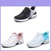 Womens Breathable Mesh Running Shoes With Flyknit Upper For Casual Exercise