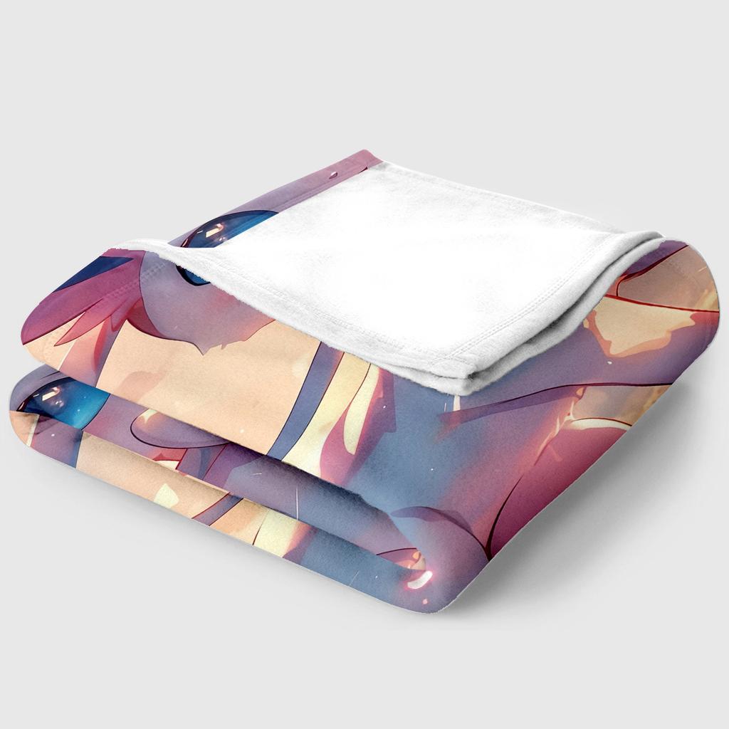 Pok É Mon Motiv Bedruckte Flanelldecke für Schlafzimmer, Wohnzimmer, Sofadecken, Büros, Mittagspausen, Picknicks,