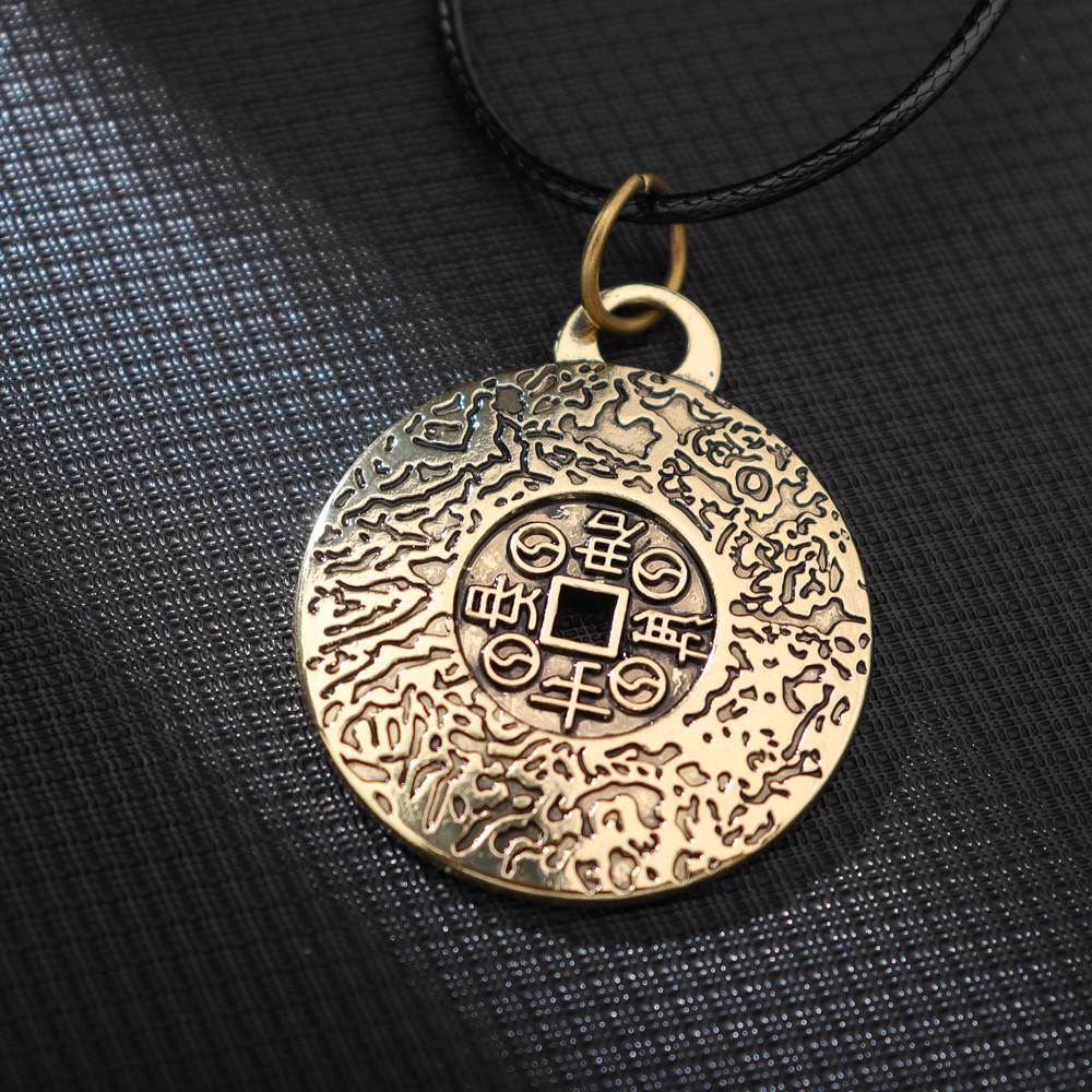 Viking Style Mens Amulet Necklace Pendant Retro Norse Jewelry Accessory
