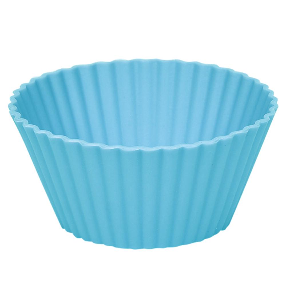 Silicone Round Cup Cake Muffin Cupcake Cases Baking Cup Baking Moulds