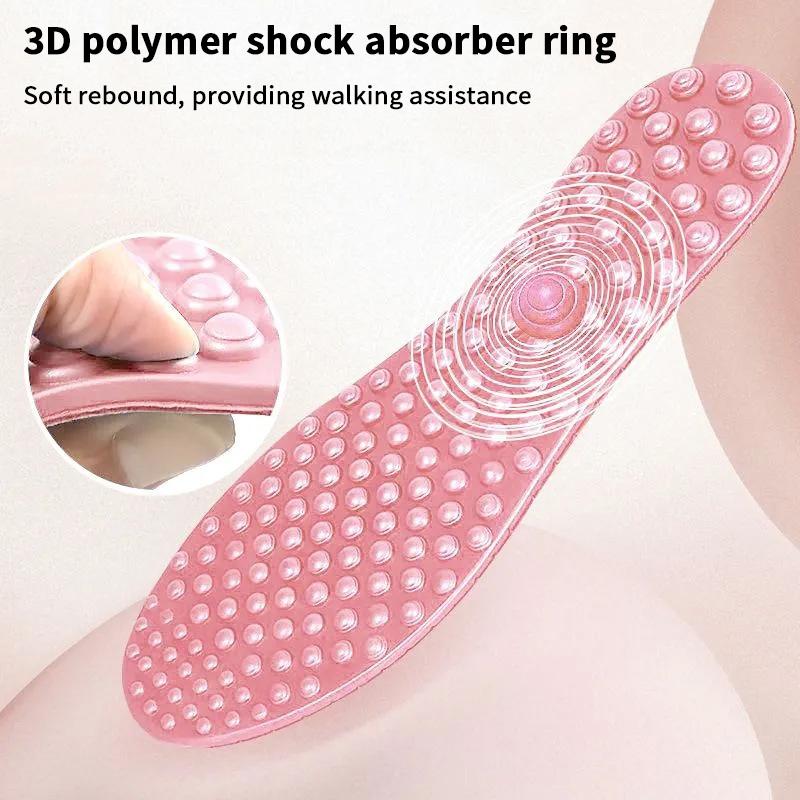 Finger Pressure Board Massage Insole Relieve Foot Fatigue Shoes Insoles Men Woman Shoe Pads Soft Sports Casual Shoes Sole 1Pair