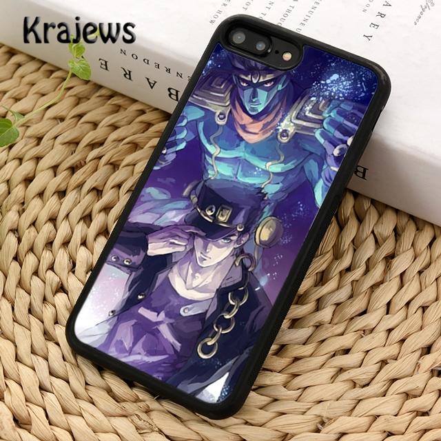 Krajews Anime JoJo S Bizarre Adventure Phone Case Cover For iPhone 16 15 14 Plus XR XS 11 12 Mini 13 Pro Max Fundas