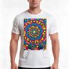 Mystical Wonder Tshirt Summer Casual Cotton Tee Oversized Streetwear Tops Vintage Graphic Print Loose Fit Short Sleeve