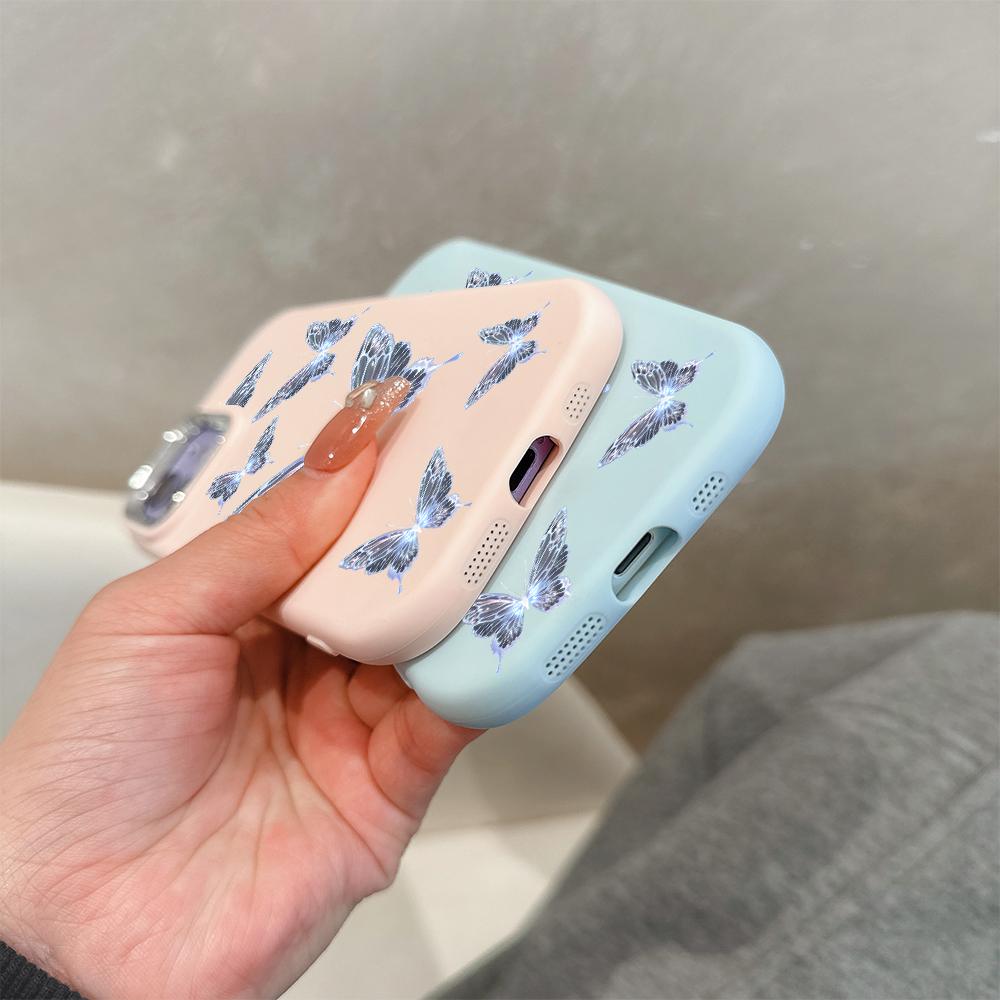 Pro OPPO A16 A38 A57 A58 A74 A78 A98 Reno8T Reno13F Realme C25S C53 C65 Kreslená černá kočka stříbrný okraj měkký tekutý silikonový ochranný kryt