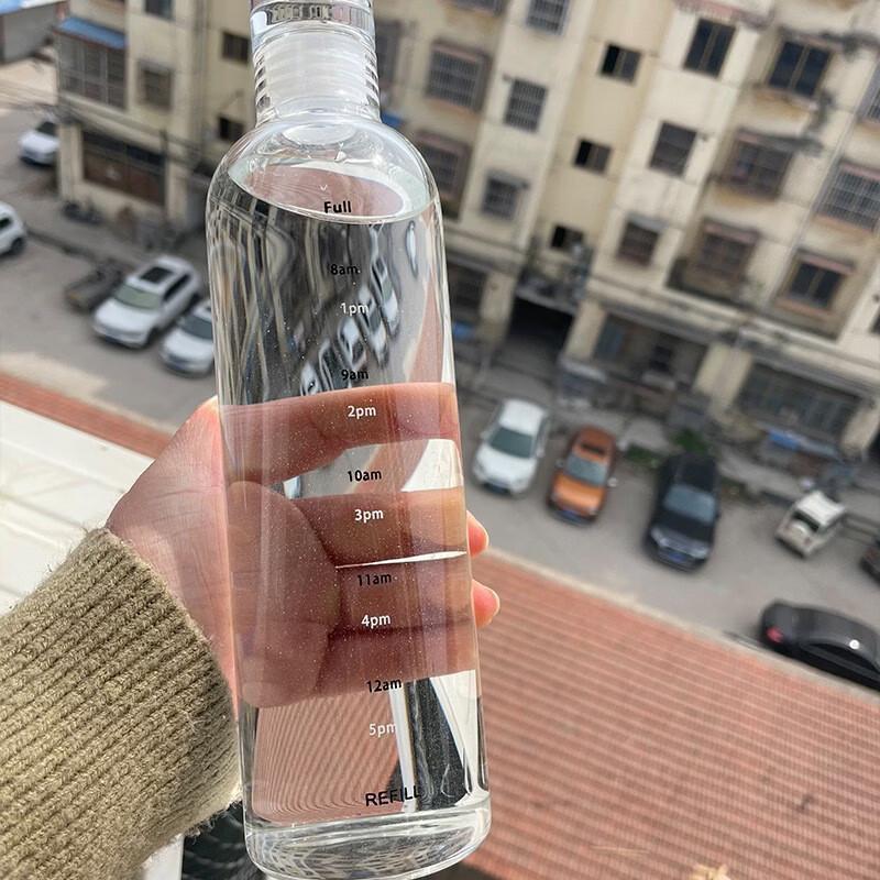 Shangqi High Borosilicate Glass Water Bottle