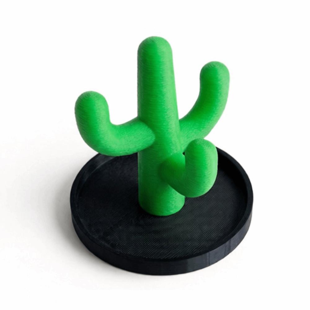 

Funny Jewelry Storage Tray INS Bracelets Organizer Cactus Trinkets Plate Ring Display