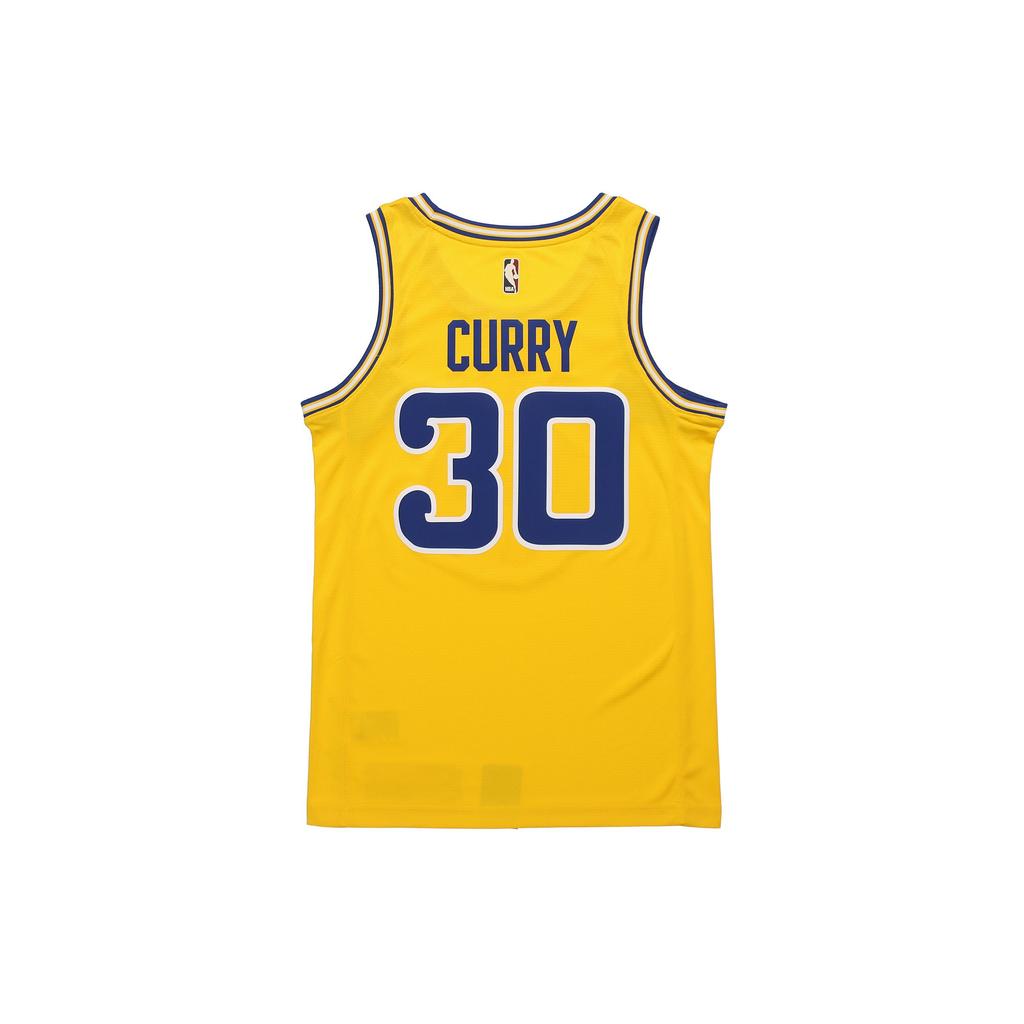 Nike Classic Edition Swingman Connected Jersey NBA Men Jersey Yellow AJ3878-728