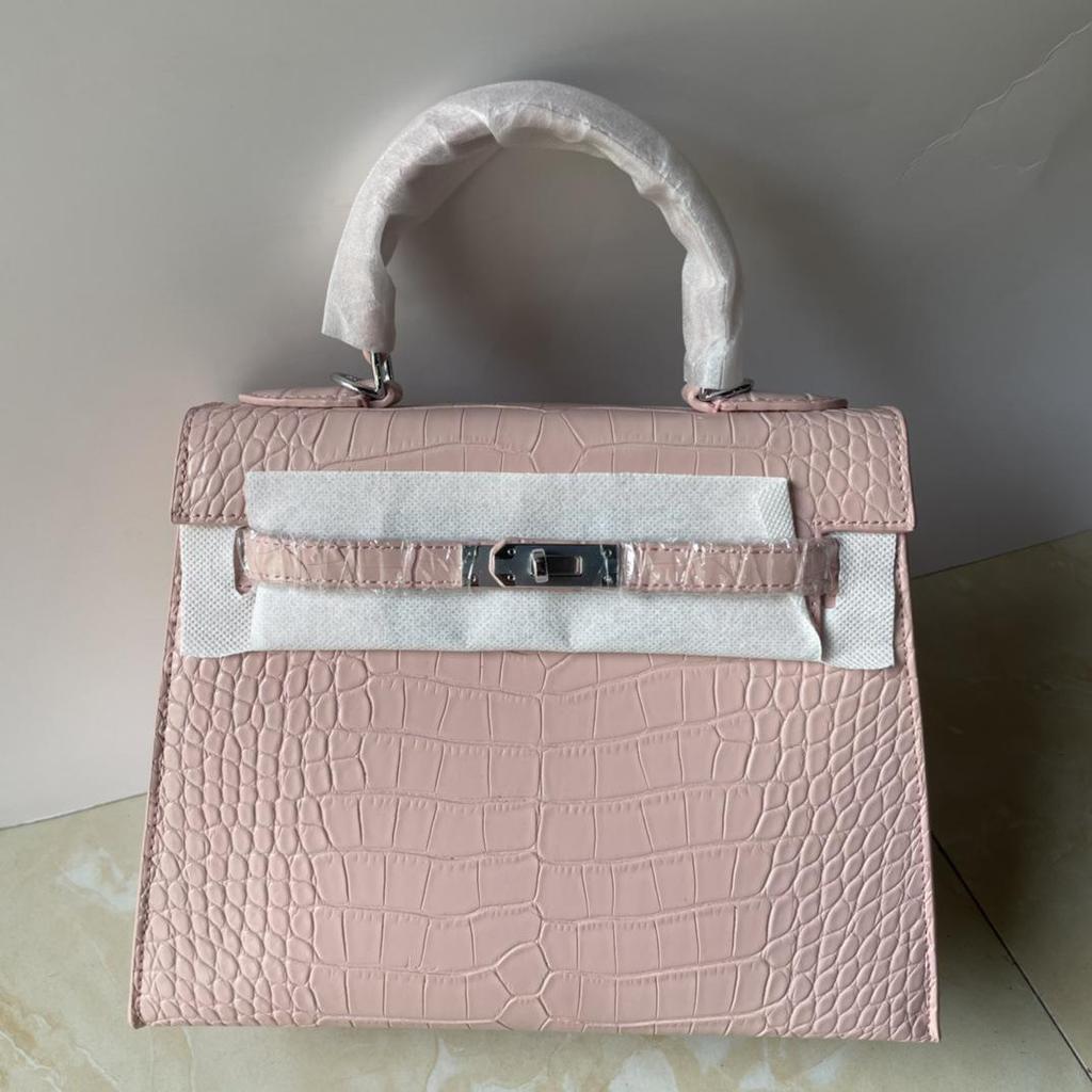 Kabelka Kelly se vzorem krokodýlí kůže 2025: Retro kabelka přes rameno a crossbody, horký prodej