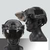 Taktische Helme Brillen Abnehmbar Langlebigkeit Brillen Airsofts Paintball Brillen für Outdoor-Sportarten und Training