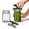 Can Opener Labor-Saving Manual Jar Opener with Sharp Gripping Teeth Anti-Slip Basepad Easy Twist Jar Opener for All Sizes Jar