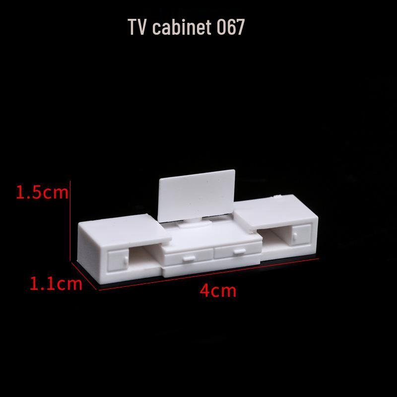 1:50 Scale Model Materials: Sand Table, DIY Indoor Furniture, Wardrobe, Bedside Table, Bookshelf, Wine Cabinet