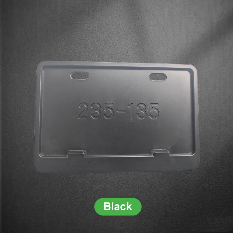 

Motorcycle License Plate Frames Universal Rustproof License Plate Holder Front Rear License Plate Holders 2 Holes A1