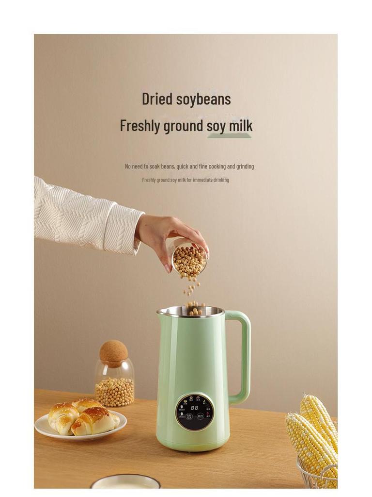 Kompakter 110V Sojamilchbereiter, Vollautomatisch, Ohne Kochen, für 1-2 Personen, US-Standard, Multifunktional für den Heimgebrauch