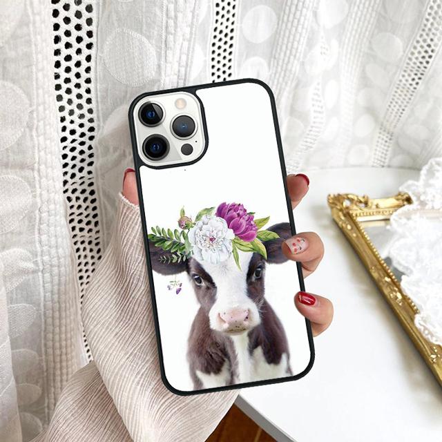 Raccoon Fox Animal Flower Phone Case For Samsung Galaxy S10 S22 S23 S24 Note 10 20 Lite S20 Plus S21 Ultra Back Cover