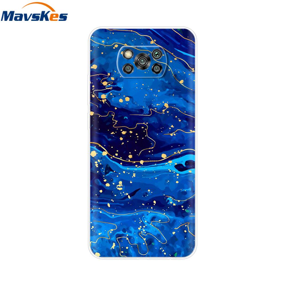 Pour Xiaomi POCO X3 Coque Pour Poco X3 Pro NFC Silicone Souple Arrière Pour Poco X3 POCOX3 X 3 NFC 6.67'' Fundas Coques Coque Pare-chocs