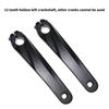12T Bicycles Left Crank Arm Aluminum Alloys Hollow Designs Bicycles Crankset Suitable for Front Wheel 12 Slot Drivetrain