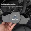 Stylish car sun visor for convenient storage of glasses frames Multifunctional sunglasses clip for Volvo XC60 V50 V40 XC90 S60 S