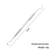 4 Pièces/Ensemble Grattoir à Tartre Détartreur Éliminateur de Plaque Outil de Nettoyage des Dents Kit d'Hygiène Dentaire Dentiste Détartreur Dentaire Soin Buccal