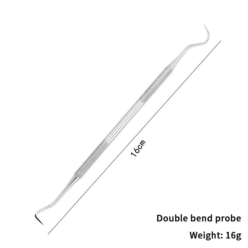 4 Pièces/Ensemble Grattoir à Tartre Détartreur Éliminateur de Plaque Outil de Nettoyage des Dents Kit d'Hygiène Dentaire Dentiste Détartreur Dentaire Soin Buccal