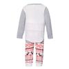 2026 Family of Four Matching Deer Print Christmas Pajamas for Autumn