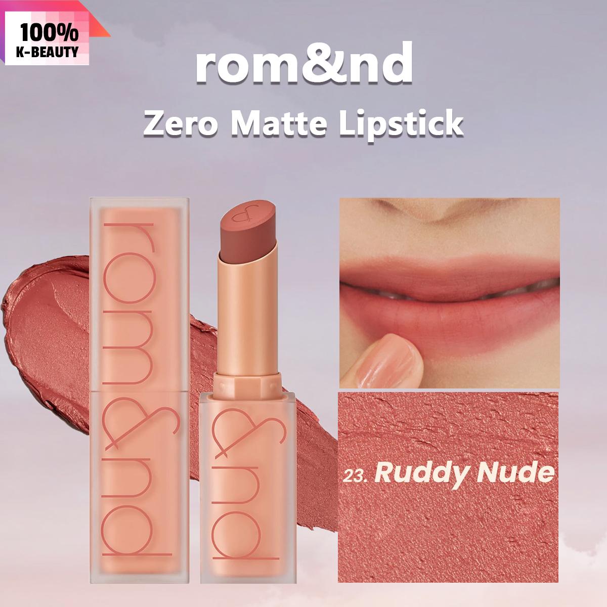 

Rom&nd Romand ZERO MATTE LIPSTICK 3g/0.11oz (10 Color Options)