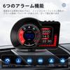 Nikomaku HUD Head Up Display, Compatible with OBD2 + GPS, F15, Japanese Instruction Manual,
