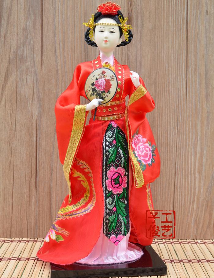 12-дюймовые китайские куклы Пекинской оперы, кукла в китайском стиле, кукла Пекинской оперы, шелковая кукла, пекинские специальные подарки, китайская культурная тряпичная кукла