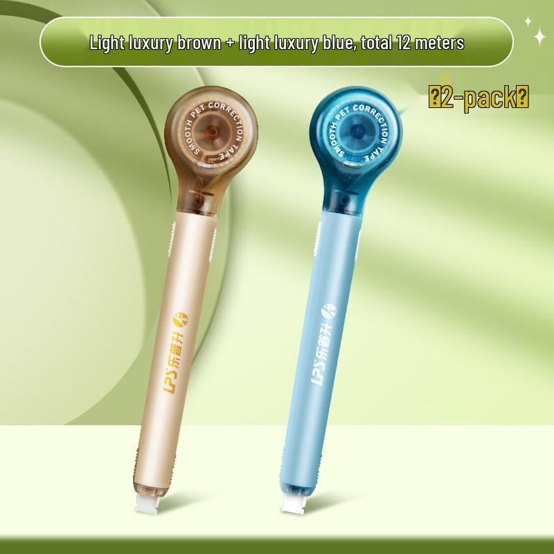 Portable Refillable Correction Tape Pen – Pen-Style, Large Capacity, Ideal for Students