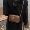2025 new winter simple and fashionable women's handbag versatile single shoulder oblique span solid color women's bag