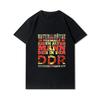 Casual Cotton Harajuku Oversized T-Shirt Men Women Ddr Germany Old Man Saying Print Tees Funny Style Round Neck Cotton T-shirt Casual T-Shirts