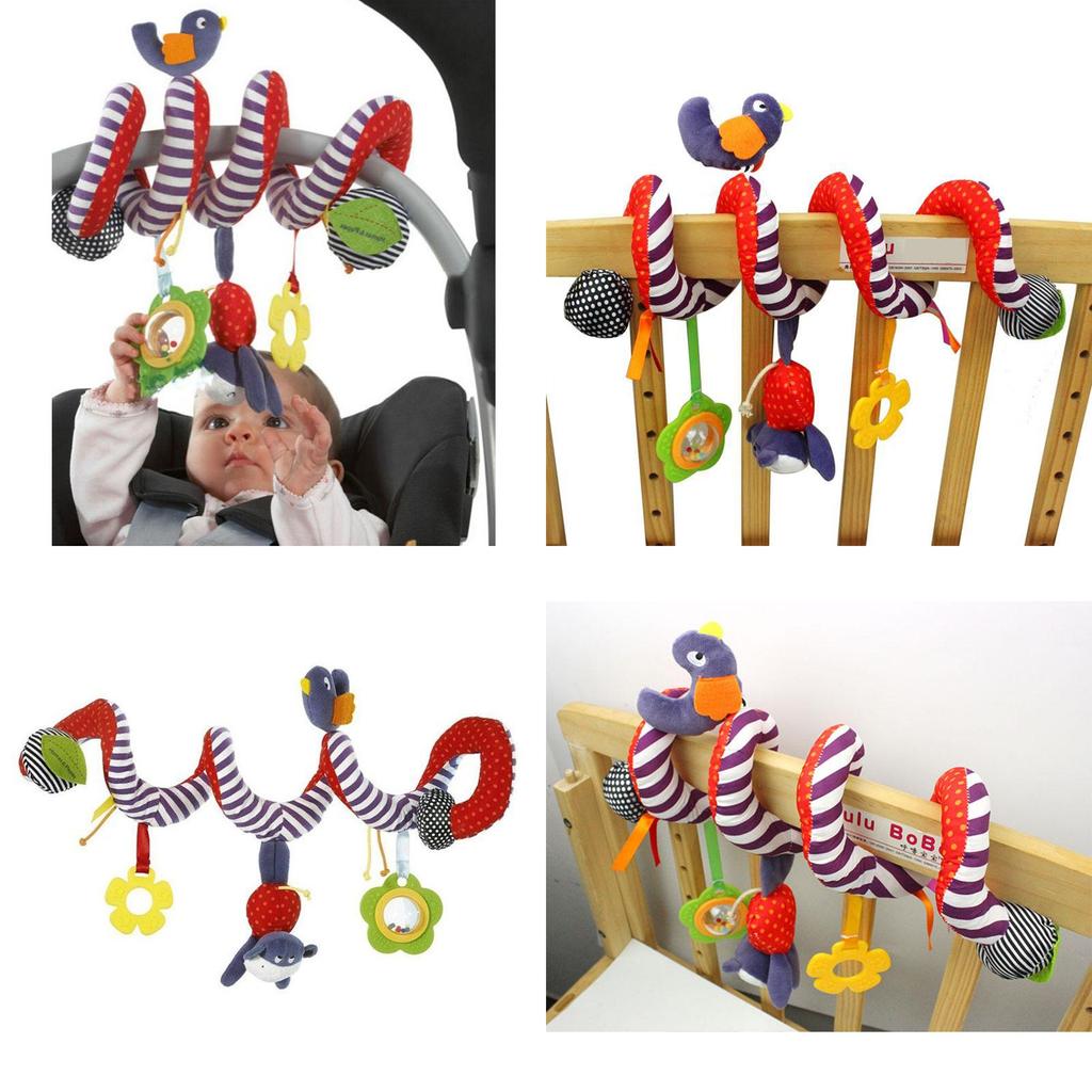 Premium Baby Rattle Birdie Toys Featuring Adorable Animals And Soft Bed Bell Design