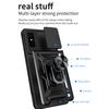 For Infinix GT 30 Pro 5G Case with Slide Camera Lid PC + TPU Kickstand Phone Cover