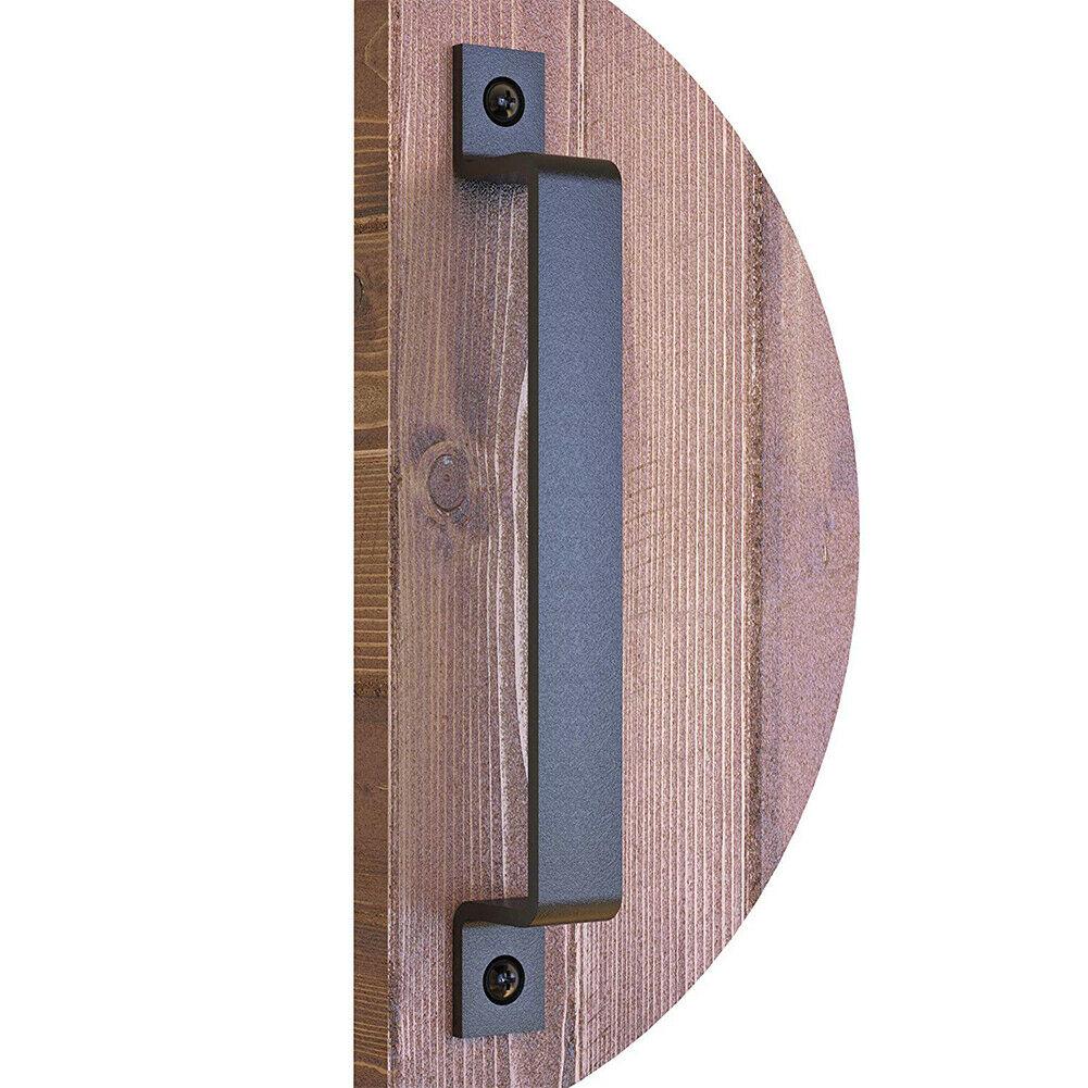 Decoration Door Handle Home Furniture Garage Garages Garden Gate Shed Barn Black Carbon Steel Closets Cupboard