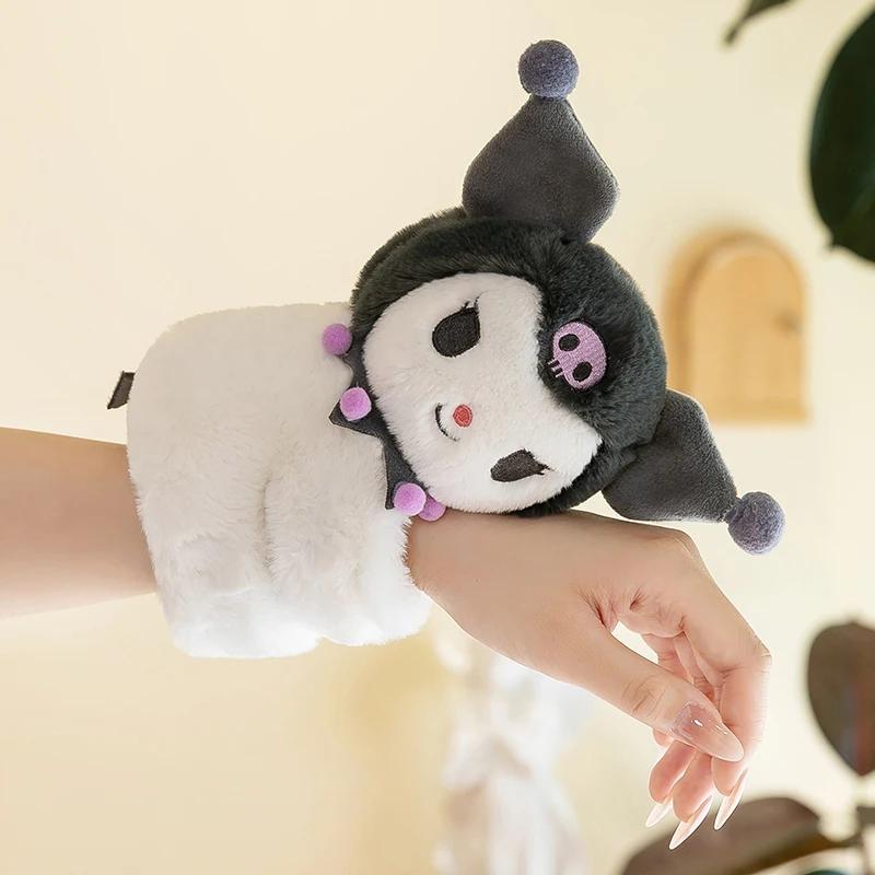 

Baby Raccoon Koala Pop Ring Plush Toy Capibala Pat Bracelet Doll Soft Stuffed Animal Cushion Christmas Gifts for Kids and Girls 20cm