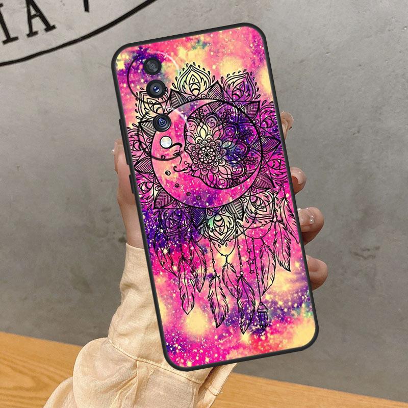 The Dream Catcher Mandala Case For Honor Magic 5 6 7 Lite Cover For Honor 200 Pro 400 50 70 90 X9 X8a X8b X9a X9b X9c