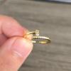 European & American Open-Mouth Full Diamond Women's Luxury Ring - Personalized Cool Style