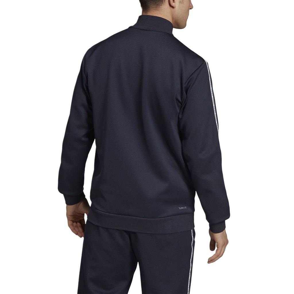 adidas Jackets Men's Ink Blue Stand Collar Moderate Other EJ9672