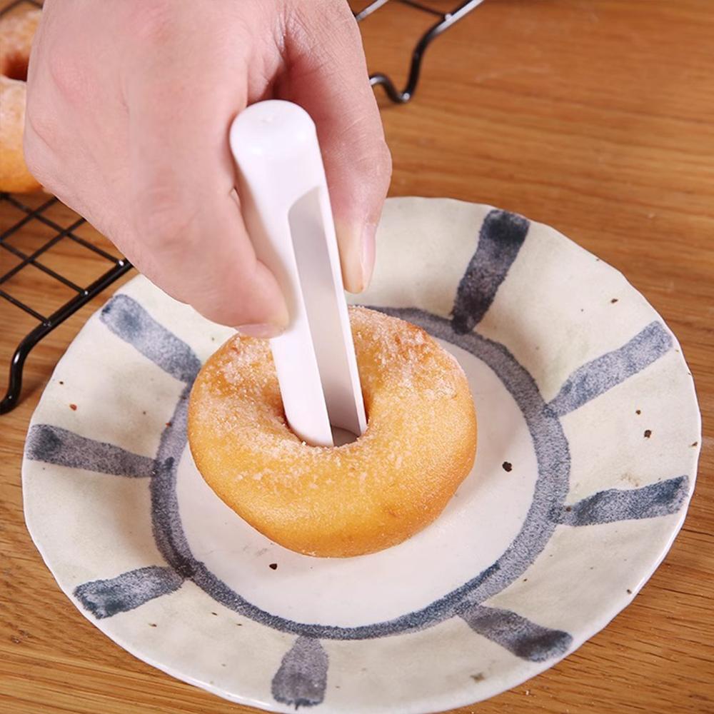 Plastic Donut Mold DIY Doughnut Cake Decorating Tools Dough Maker Desserts Bread Cookie Cutter Kitchen Baking Tools