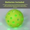 Grünes Licht LED Leuchtende Pickleball Bälle Langlebig Leuchten im Dunkeln Pickleball Bälle Outdoor