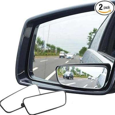 Car Blind Spot Mirror with Adhesive Backing 360 Degree Ultra Clear Blind Spot Assist Adjustable Reflector for All Vehicles Car