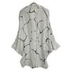 ISSEY MIYAKE White IM13FH012 Squid Coat One Piece with Bandana dress 2 whiteUsed