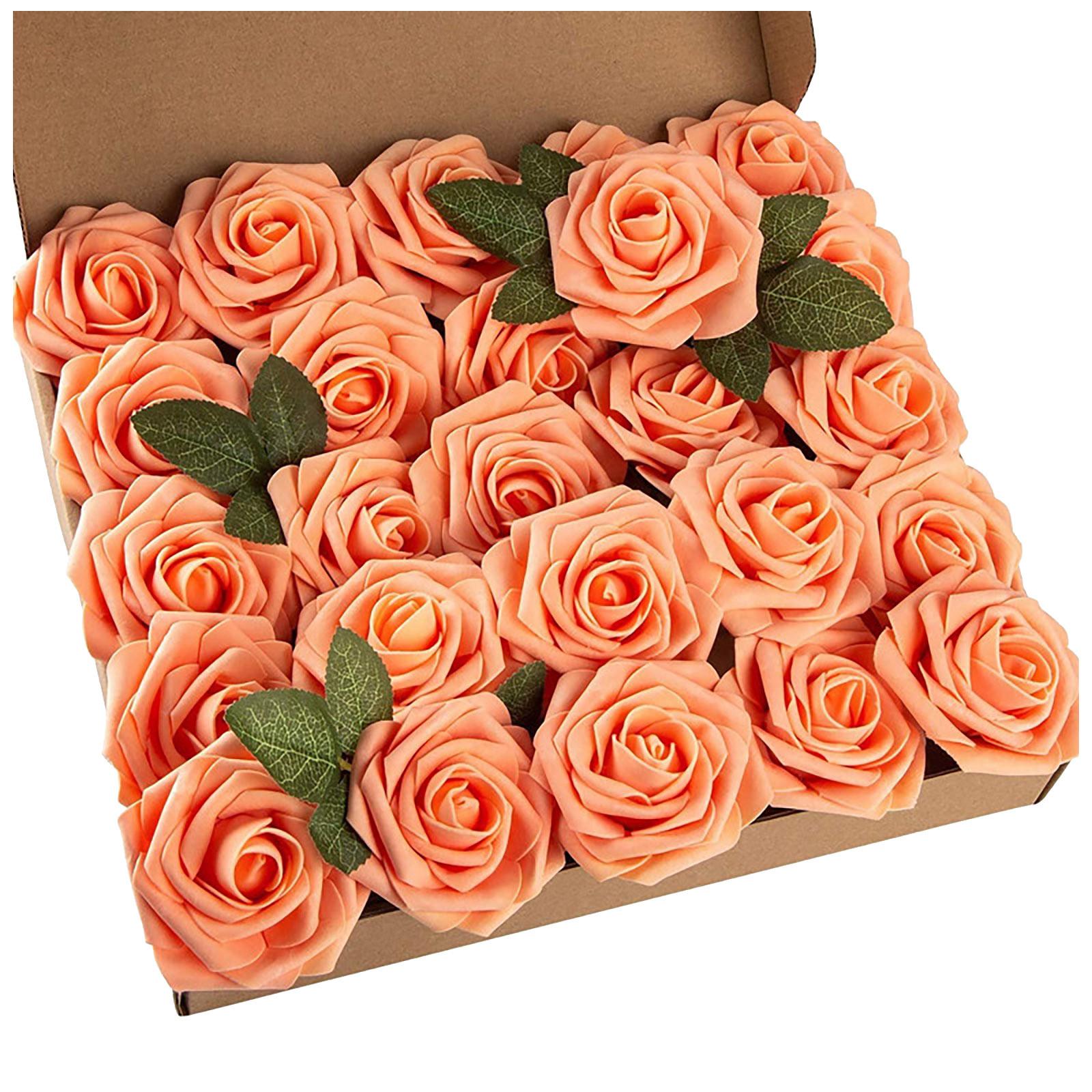 

Искусственные головки роз из пены, цветы, свадебный букет невесты, домашний декор G