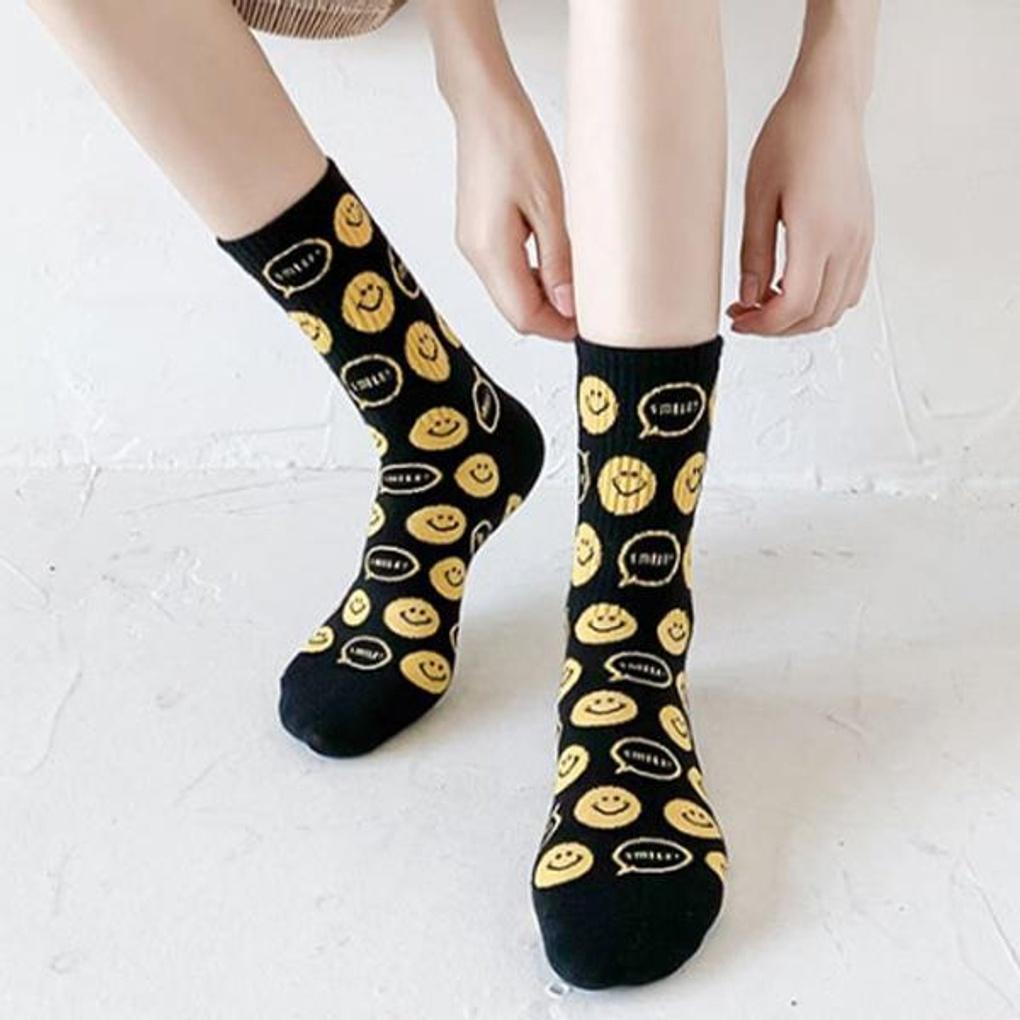 Women's Tommy Smile Long Socks 5-Piece Set