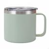 14oz Stainless Steel Coffee Mug Double Walled Vacuum Insulated with Handle Keeps Drinks Warm &