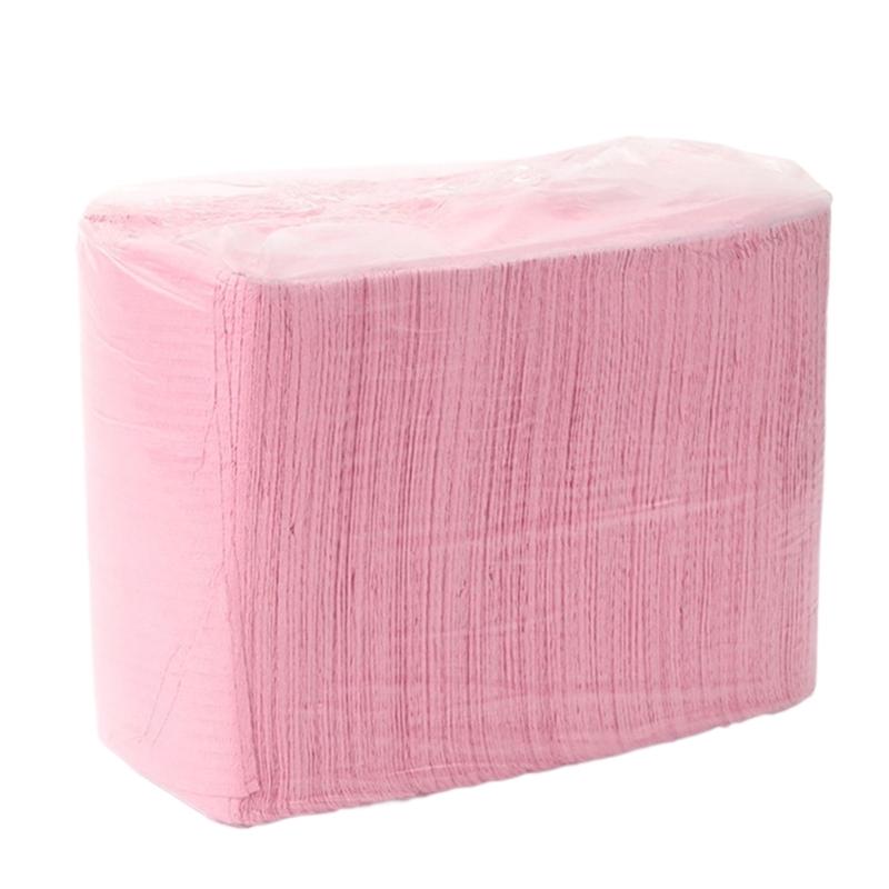 125pcs Disposable Nail Art Table Mat Waterproof Beauty Paper Sheets Salon Pad for Home and Personal Use